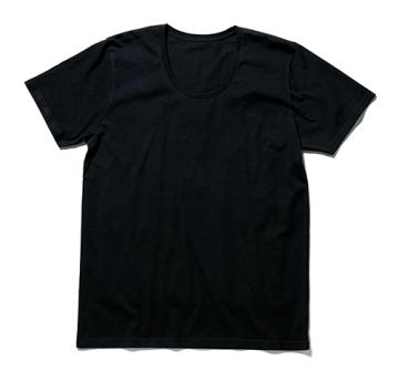 オーガニックコットンUネックTシャツ　11-MS0303